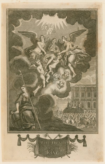 Hinrichtung von König Karl I. in Whitehall von English School