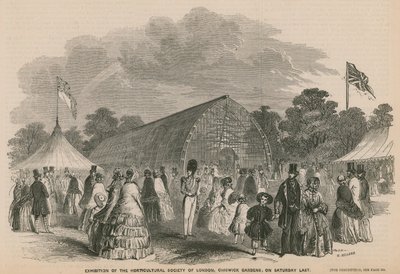 Udstilling fra Horticultural Society of London, Chiswick Gardens af English School