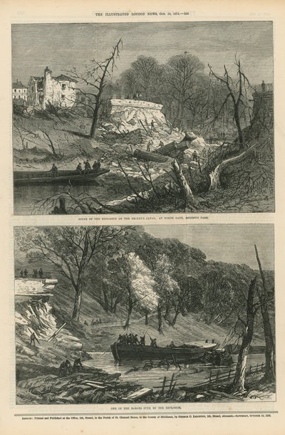 Eksplosion på Regents Canal af English School