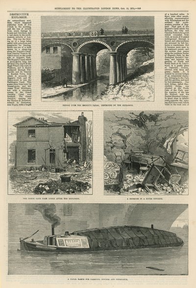 Eksplosion på Regents Canal af English School