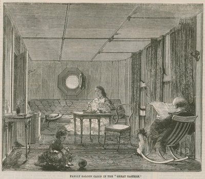 Familie salonhytte i Great Eastern af English School