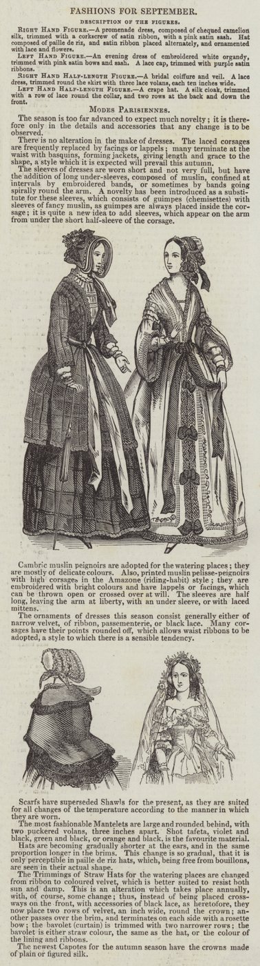 Mode til september (gravering) af English School