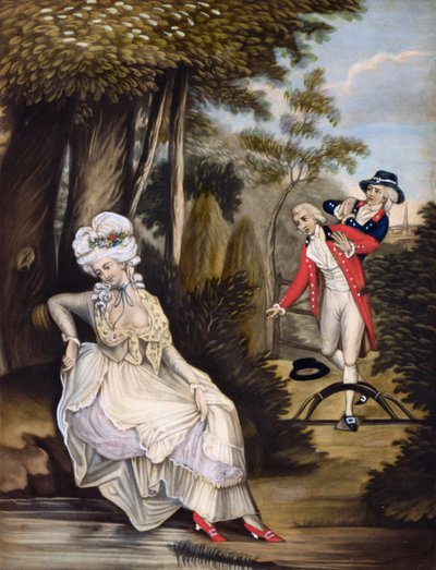 Fatal Curiosity, pub. af Robert Sayer & J. Bennett, 1784 (mezzotintgravering) af English School