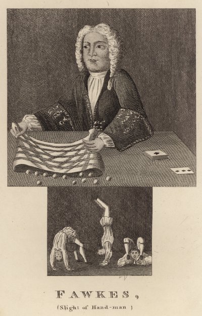 Fawkes, Sleight of Hand-man af English School