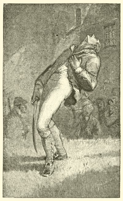 Felix Holt såret (gravering) af English School