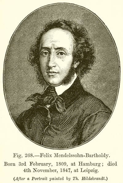 Felix Mendelssohn Bartholdy af English School