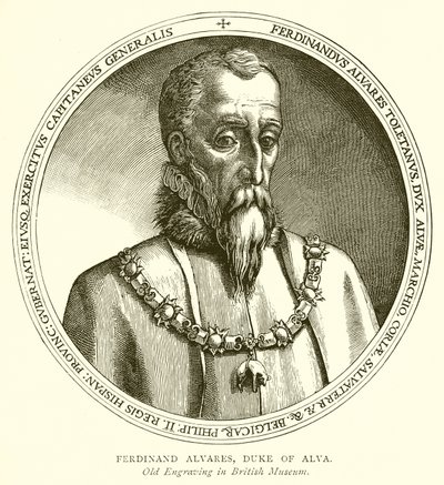 Ferdinand Alvares, hertug af Alva af English School