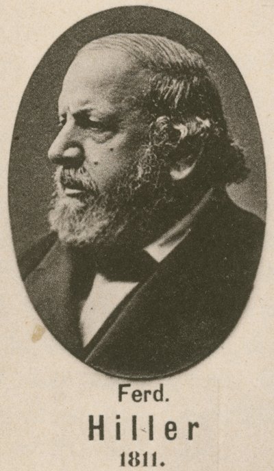 Ferdinand Hiller (dybtryk) af English School