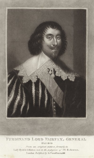 Ferdinand Lord Fairfax af English School