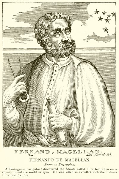 Ferdinand Magellan af English School
