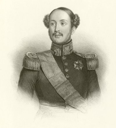 Ferdinand Philippe, hertug af Orleans af English School