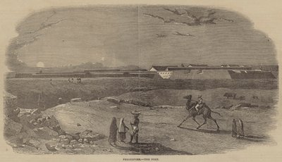 Ferozepore, Fortet (gravering) af English School