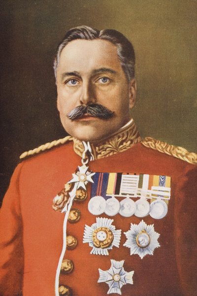 Feltmarskal Haig (farve litho) af English School