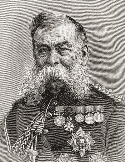 Feltmarskal Sir John Linthorn Arabin Simmons af English School