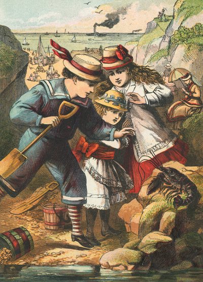 Einen Hummer am Strand finden von English School