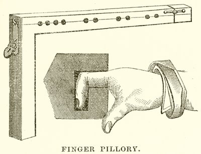 Fingerpiller af English School