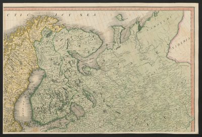 Finland og Rusland, fra Europa, der beskriver alle ændringerne i territoriet, sammen med deres afvigelser i grænselinjerne for dets adskillige imperier og stater, som er blevet enige om og bekræftet af den endelige traktat i Paris, 20. nov. 1815, udgivet 1 af English School