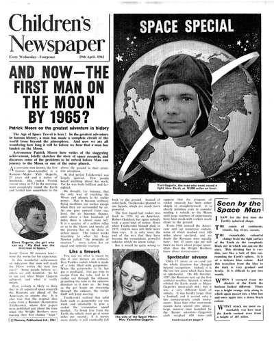 First Man on the Moon af 1965, forside af 