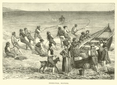 Fiskerfolk, Mentone af English School