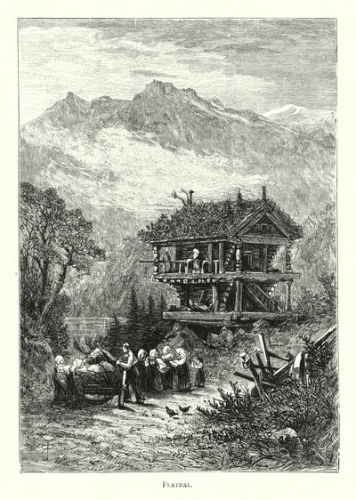 Flatdal (gravering) af English School