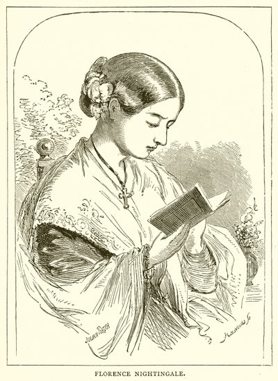 Florence nightingale af English School