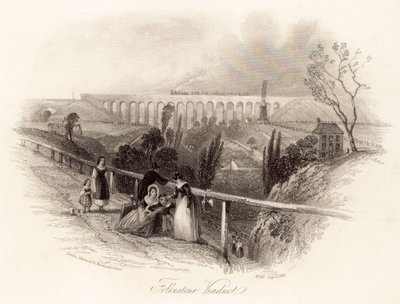 Folkestone Viadukt af English School