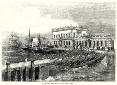 Folkestone og den sydøstlige kyst (gravering) af English School