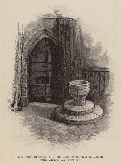 Døbefont i St Andrew