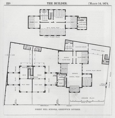 Forest Hill Schools, Greenwich Division (gravering) af English School
