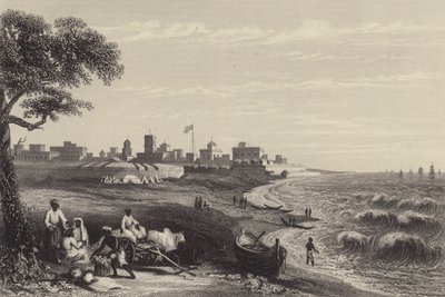 Fort George, Madras (gravering) af English School