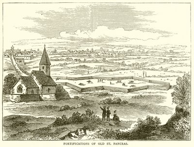 Befæstning af Old St. Pancras af English School