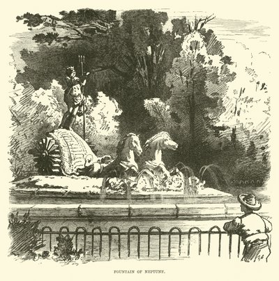 Neptunbrunnen von English School