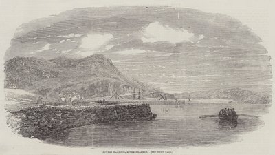 Foynes Havn, River Shannon (gravering) af English School