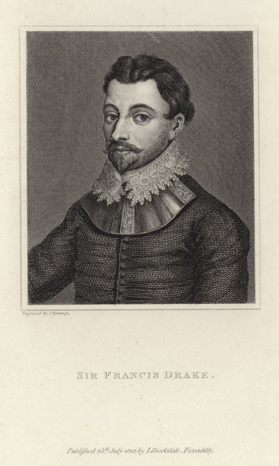 Francis Drake af English School