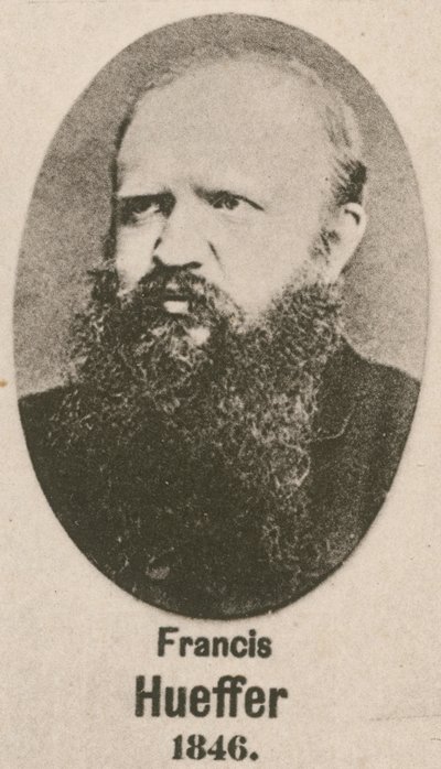 Francis Hueffer (gravering) af English School