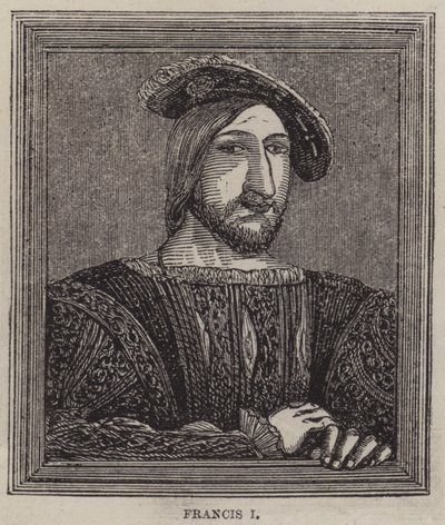 Frans I (gravering) af English School