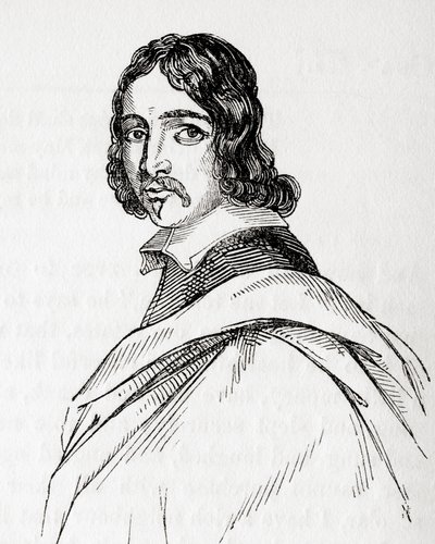 Francis Moore, britisk læge og astrolog, fra Old England: A Pictorial Museum, udg. 1847 af English School