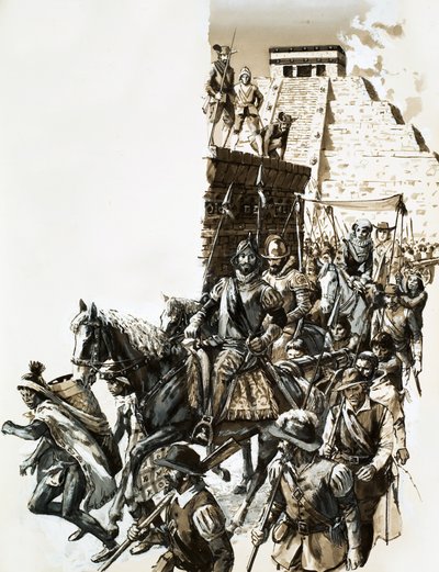 Francisco de Coronados ekspedition for at finde Cibola af English School