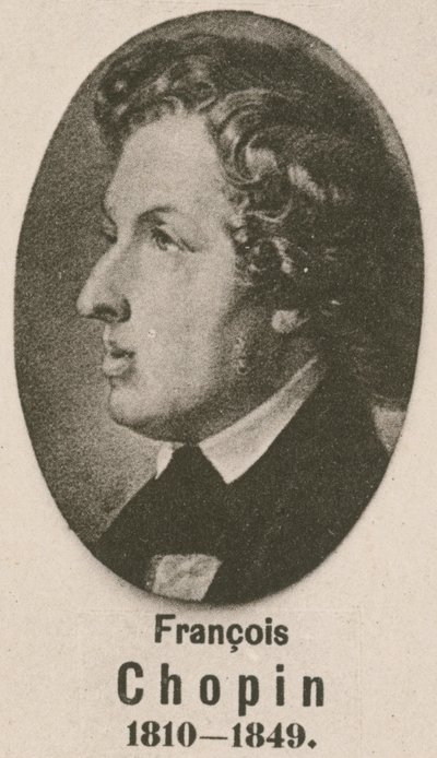Francois Chopin (gravering) af English School