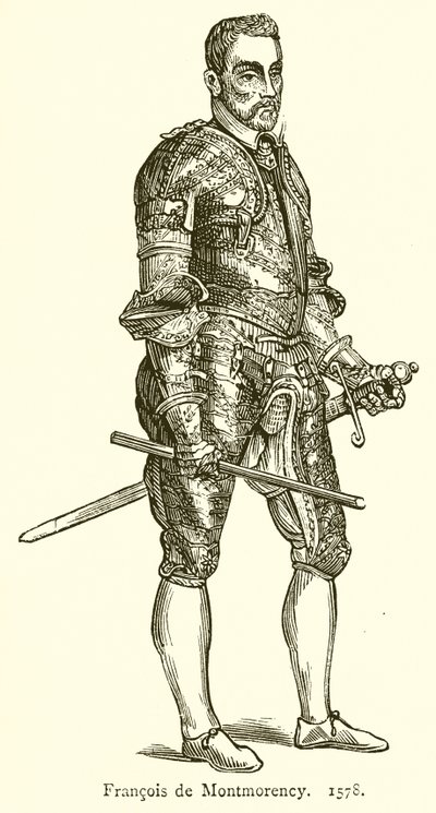 François de Montmorency. 1578 af English School