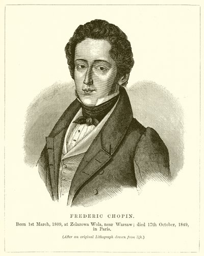 Frederic Chopin af English School