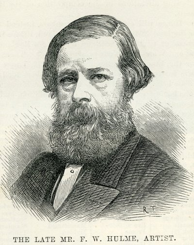 Frederick William Hulme (1816-84) fra The Illustrated London News 6. december, 1884 af English School