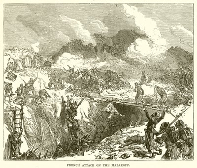 Fransk angreb på Malakoff af English School