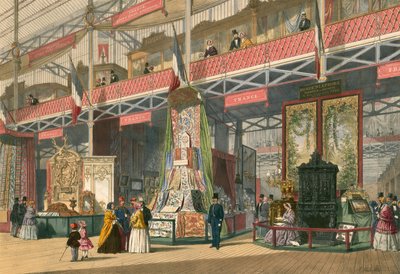 Fransk del af Den Store Udstilling i 1851 af English School