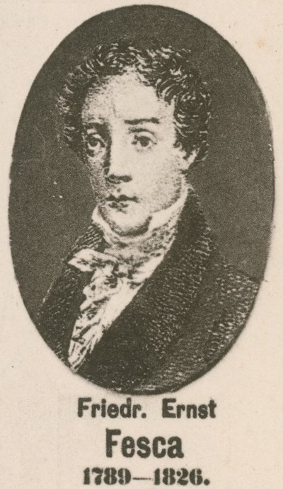 Friedrich Ernst Fesca (gravering) af English School