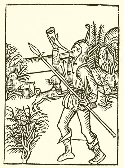 Fra Alexander Barclays Fools Ship of Fools, 1509 af English School