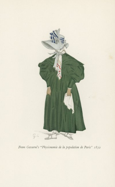 Fra Gavarnie Physiognomy of the Population of Paris 1832 af English School