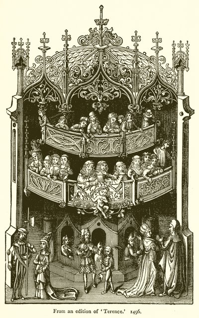 Fra en udgave af Terence. 1496 af English School