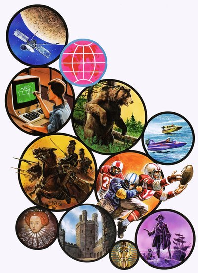 Montage af forsiden af English School