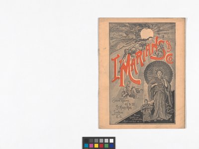 Forsiden af et engroskatalog udgivet af I. Marians & Co. af English School